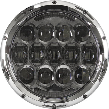 Headlight 7" Chrome