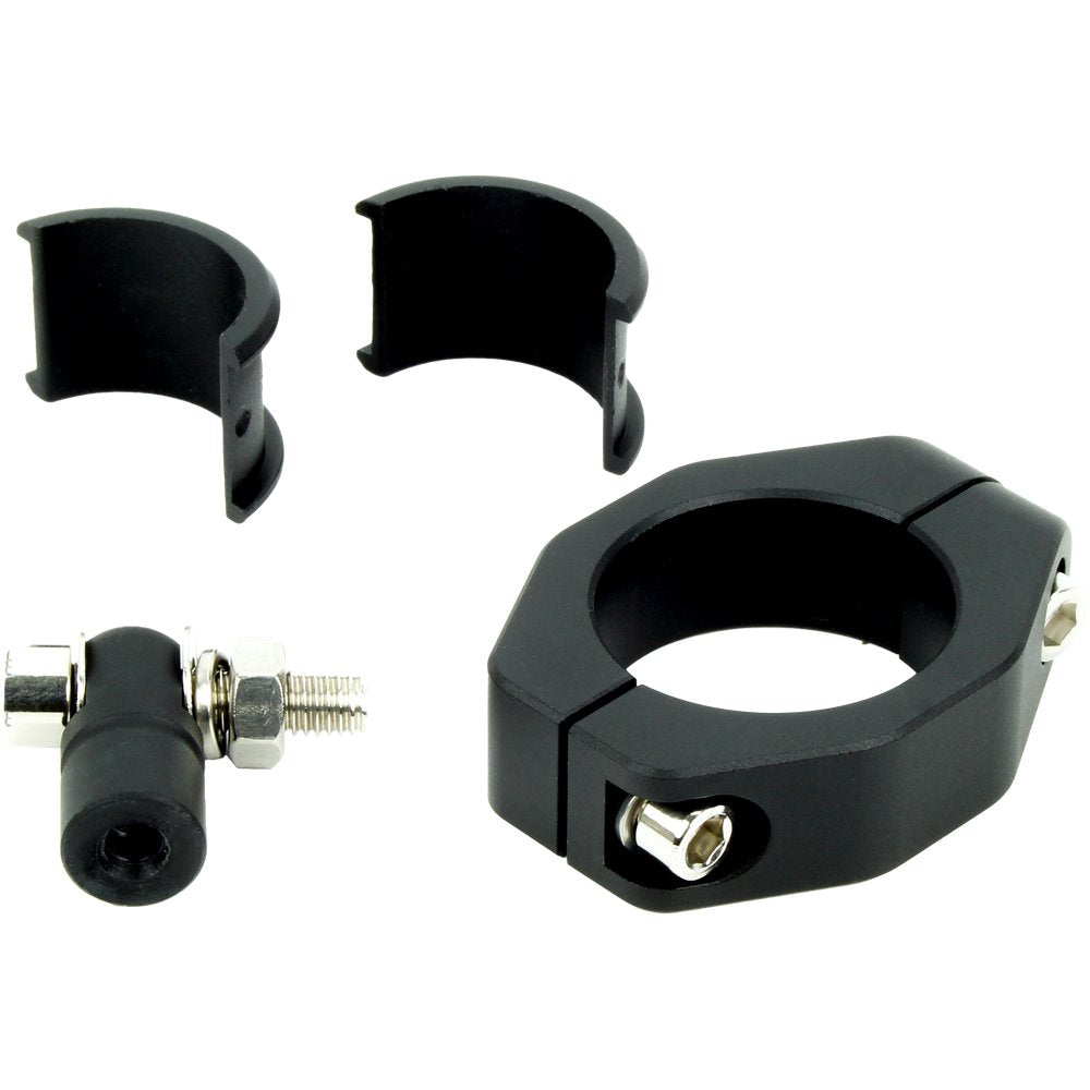 Aux Driving Lights Kit 1.25" Bar Mnt. White/Amber Pr