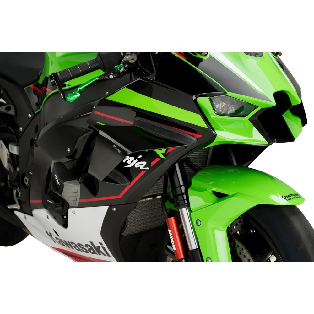 Race Side Spoilers Black Kaw