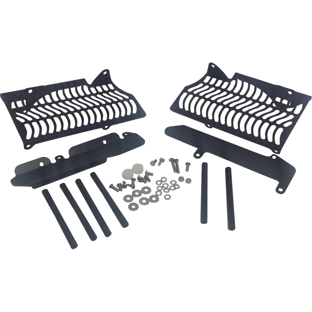 Radiator Guard Black Honda Crf450r '15 16