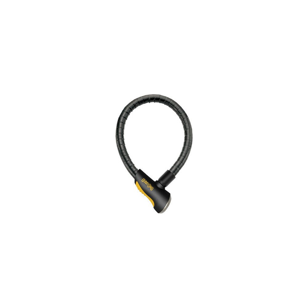 Rottweiler 8023l Armored Cable Lock Black/Yellow 7 Ft