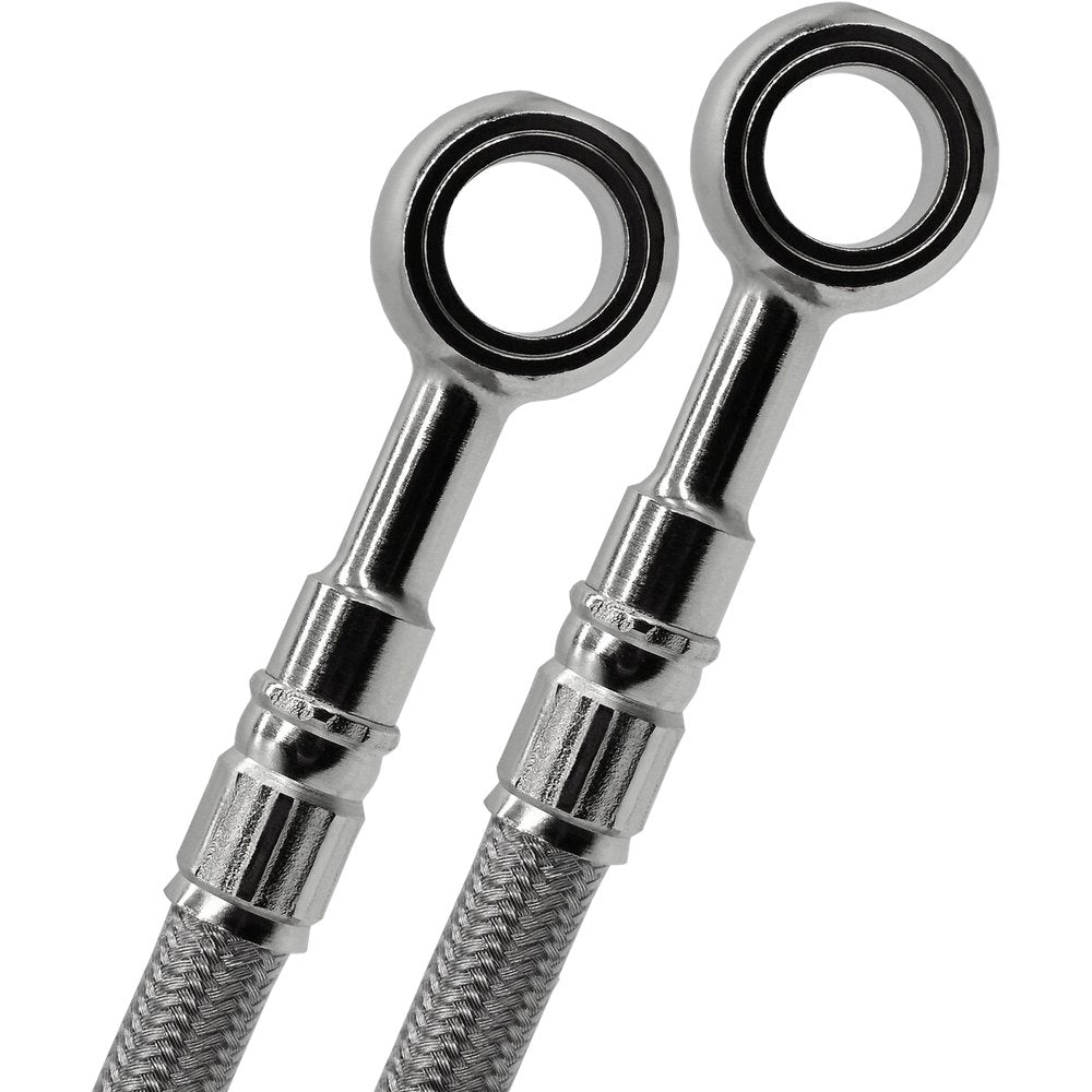 Brake Lines Ss Front/Rear 7 Line Sil Yam