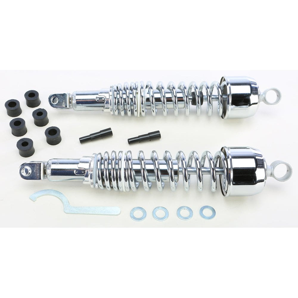 Classic Shocks W/Clevis Mount Chrome 365 Mm