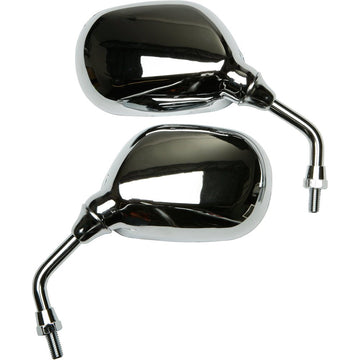 Mini Scooter Mirrors 8mm Chrome