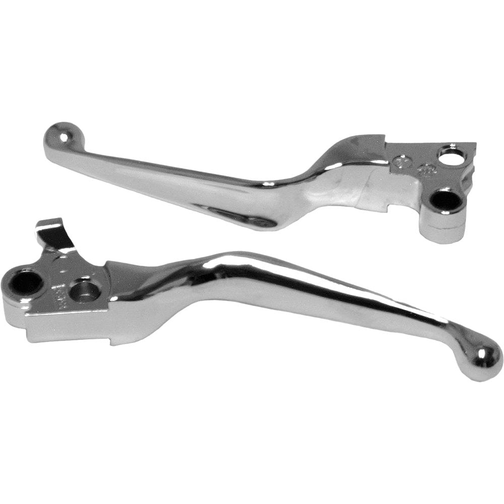 Wide Blade Lever Set Chrome