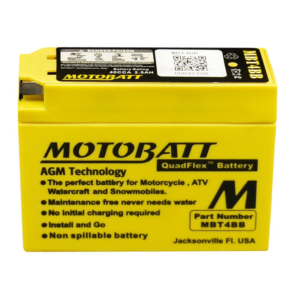 Battery Mbt4bb Sealed Factory Activated