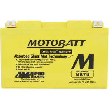 Battery Mb7u Sealed Factory Activated