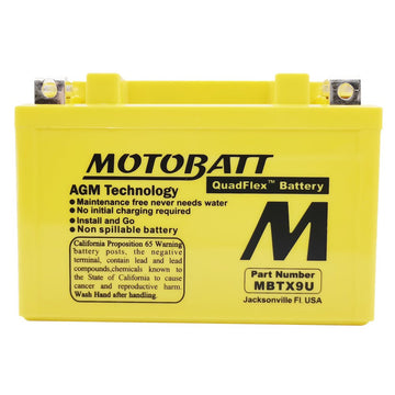 Battery Mbtx9u Sealed Factory Activated
