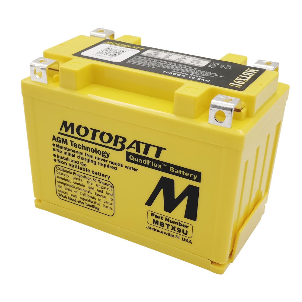 Battery Mbtx9u Sealed Factory Activated