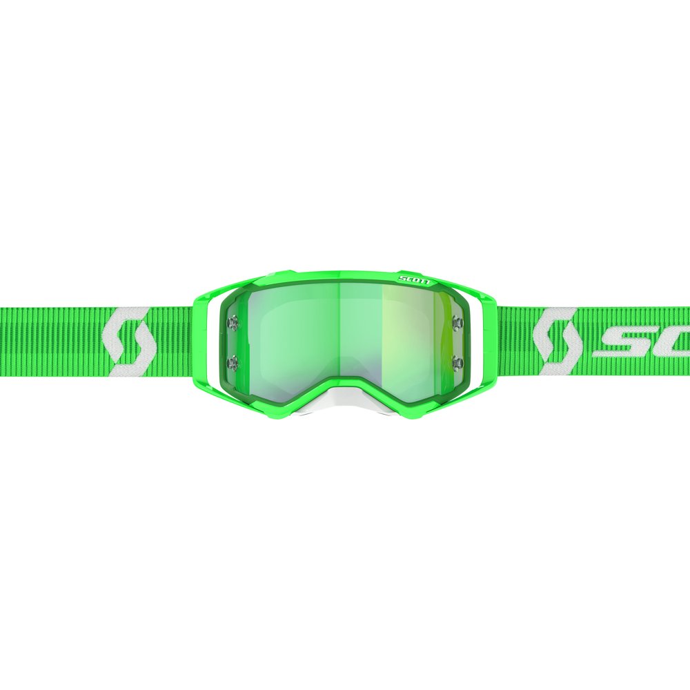 Prospect Goggle Grn/Wht Grn Chrome Works