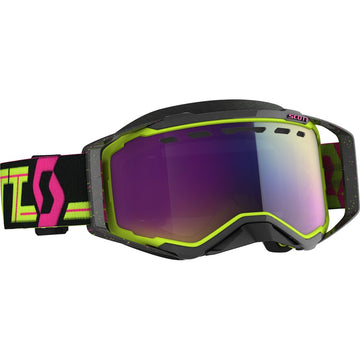 Prospect Snwcrs Goggle Blk/Ylw Enhancer Teal Chrome