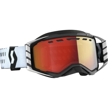Prospect Snwcrs Goggle Blk/Wht Light Sensitive Red Chrome