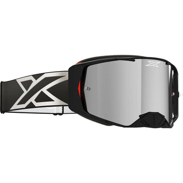 Lucid Goggle Black Silver Silver Mirror
