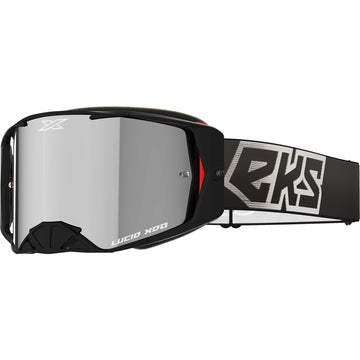 Lucid Goggle Black Silver Silver Mirror