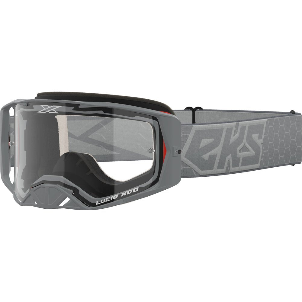 Lucid Goggle Stealth Grey W/Clear Lens