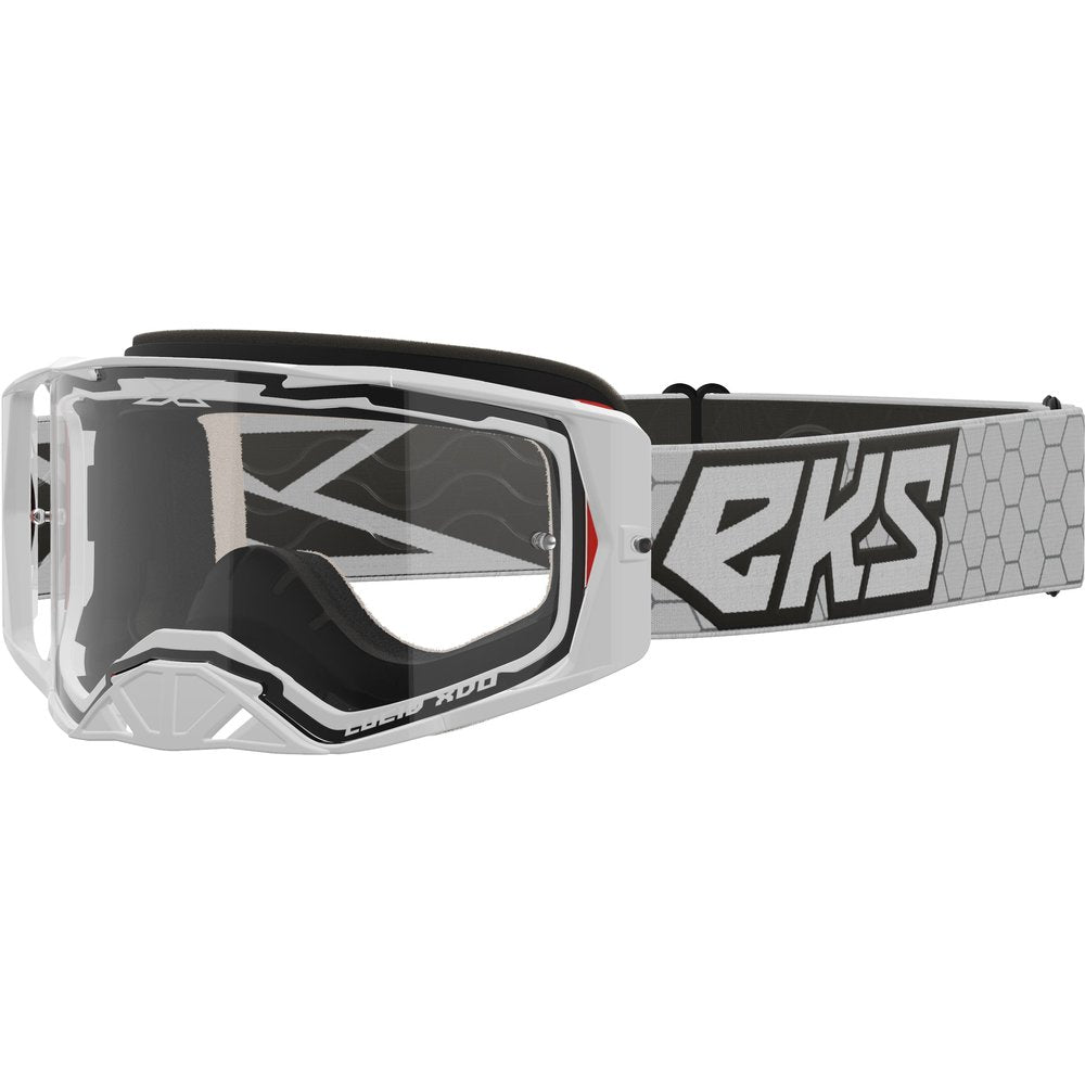 Lucid Goggle White W/Clear Lens