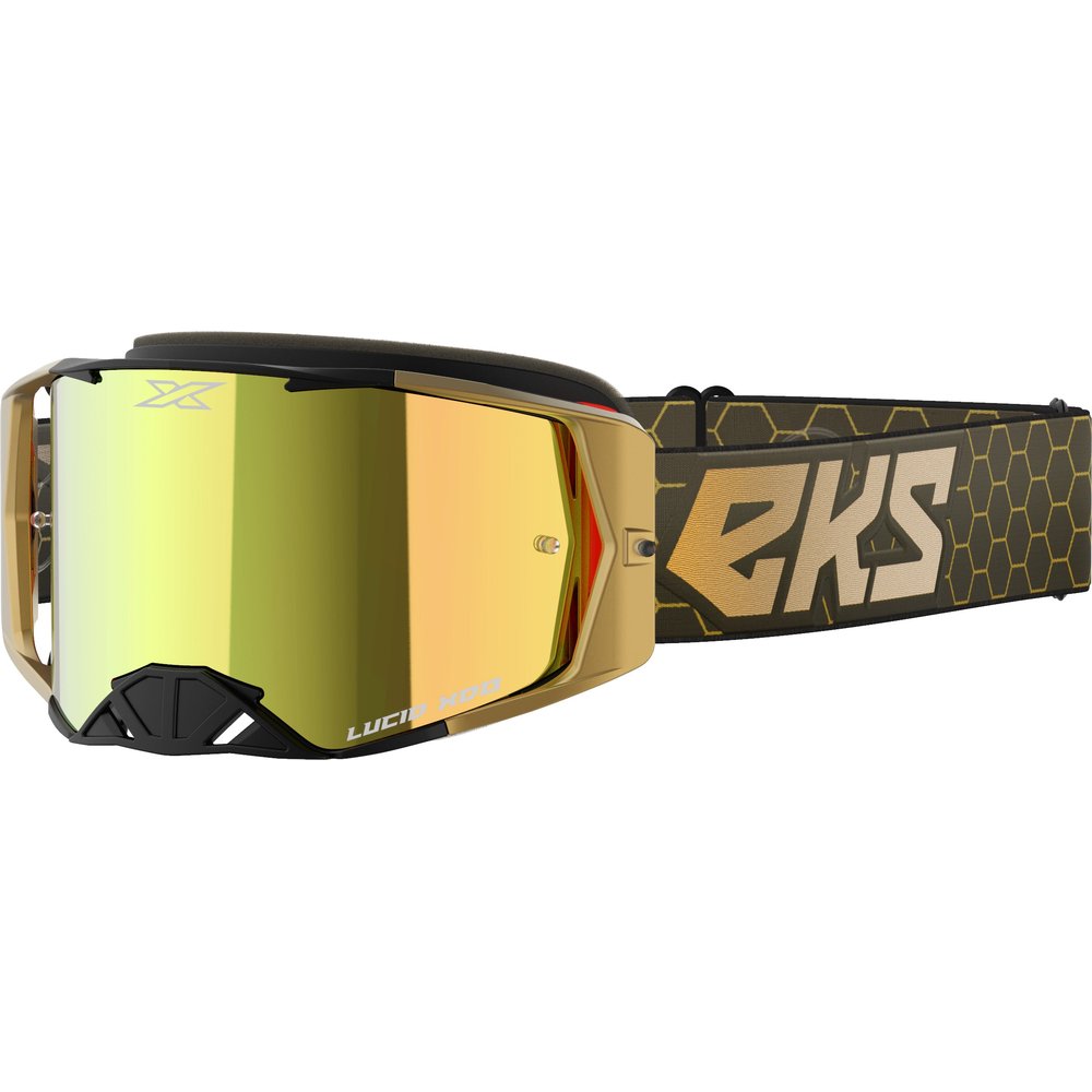 Lucid Goggle Solid Gold W/Gold Mirror