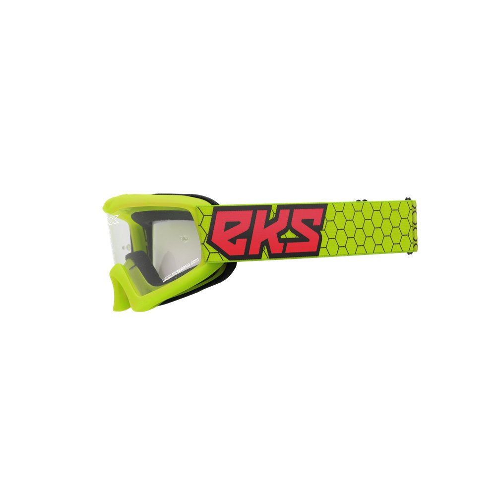 Xgrom Youth Goggle Flo Ylw/Black/Fire Red Clear