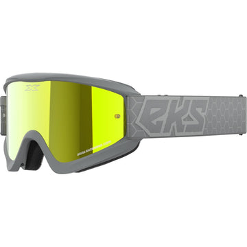 Flat Out Mirror Goggle Grey Gold Mirror