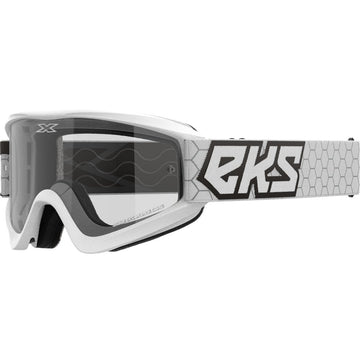 Flat Out Clear Goggle White/Black Clear