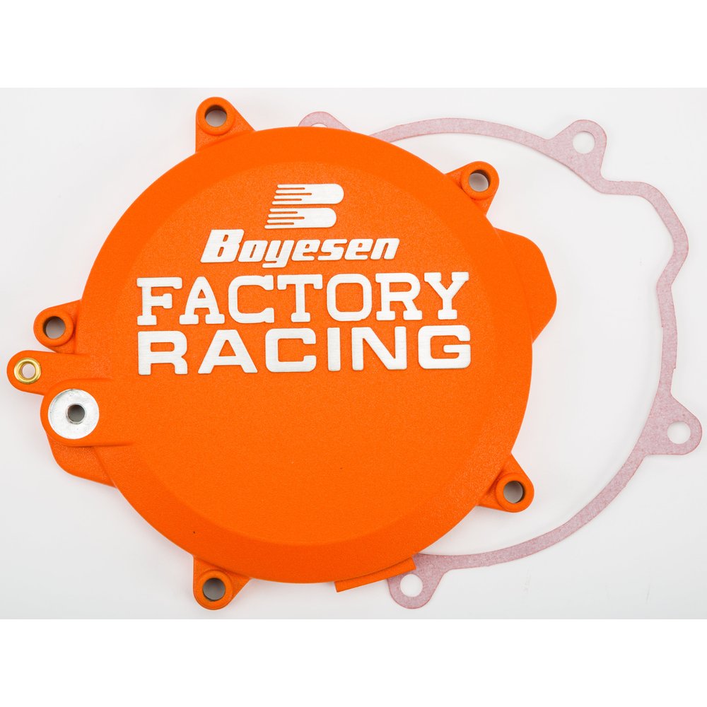 Factory Racing Clutch Cover Ktm Orange