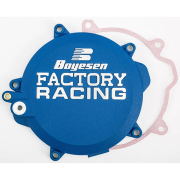 Factory Racing Clutch Cover Husky Blue