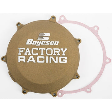 Factory Racing Clutch Cover Kaw Magnesium