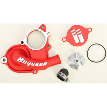 Waterpump Cover & Impeller Kit Red