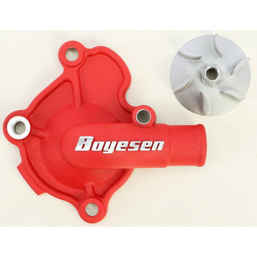 Waterpump Cover & Impeller Kit Red