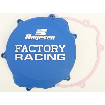 Factory Racing Clutch Cover Blue