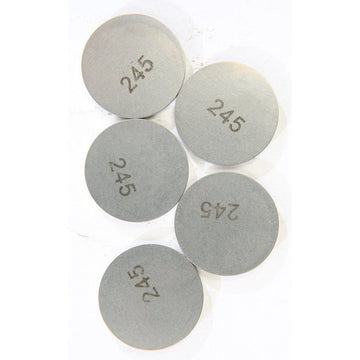 Valve Shims 2.45mmx25mm 5/Pk