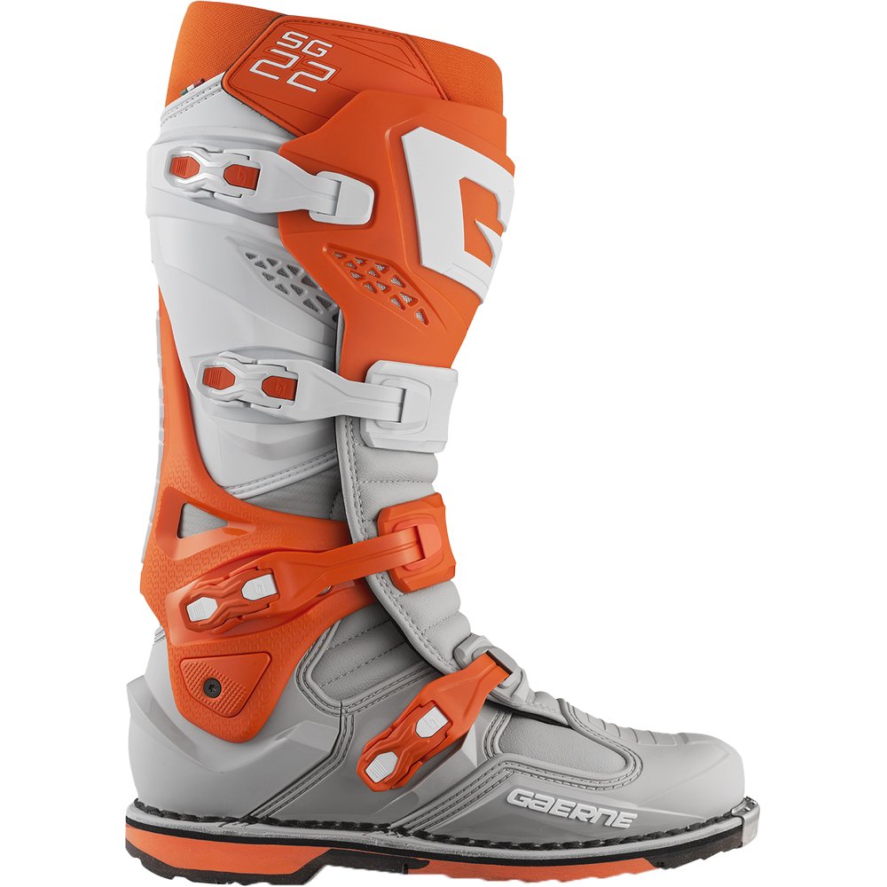 Sg 22 Boots Orange/White/Grey Sz 12