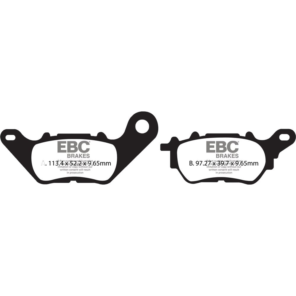 Brake Pads Sfa706hh Double H Sintered