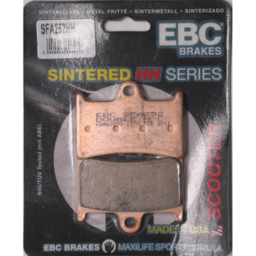 Brake Pads Sfa252hh Double H Sintered