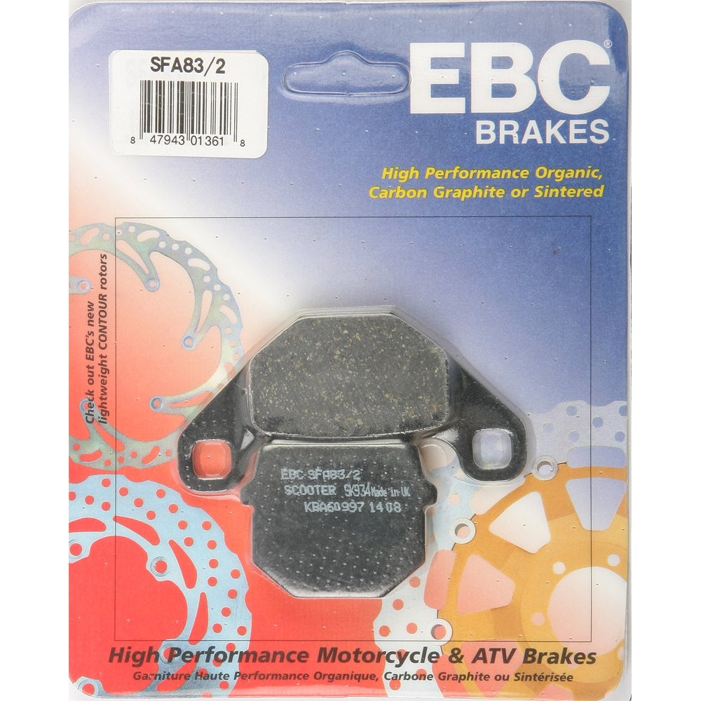 Brake Pads Sfa83/2 Organic