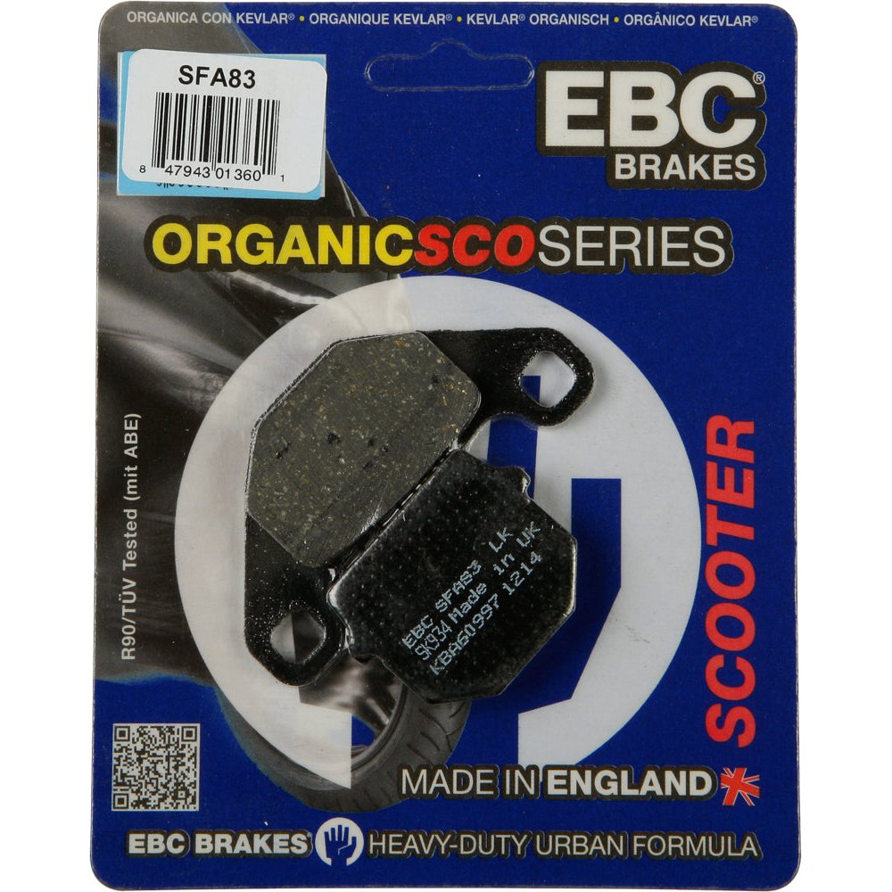 Brake Pads Sfa83 Organic