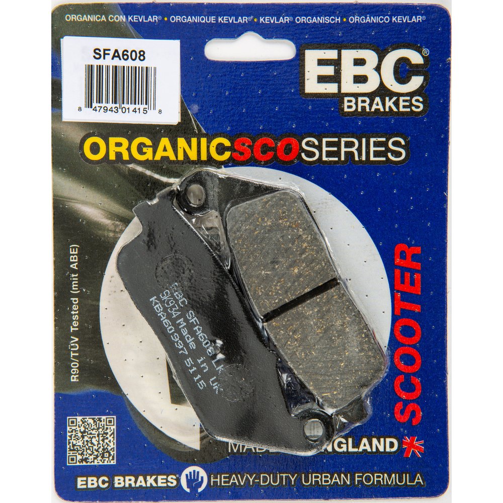 Brake Pads Sfa608 Organic