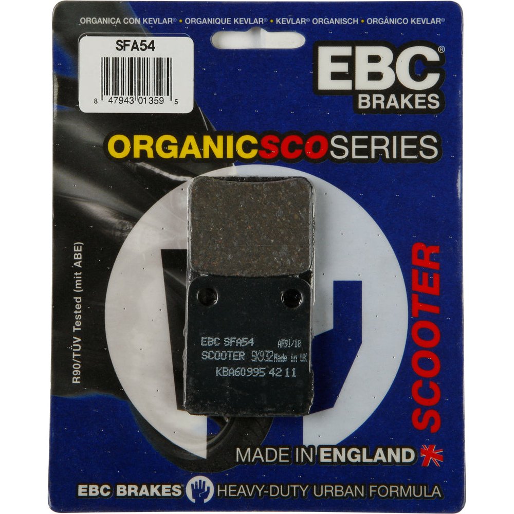 Brake Pads Sfa54 Organic