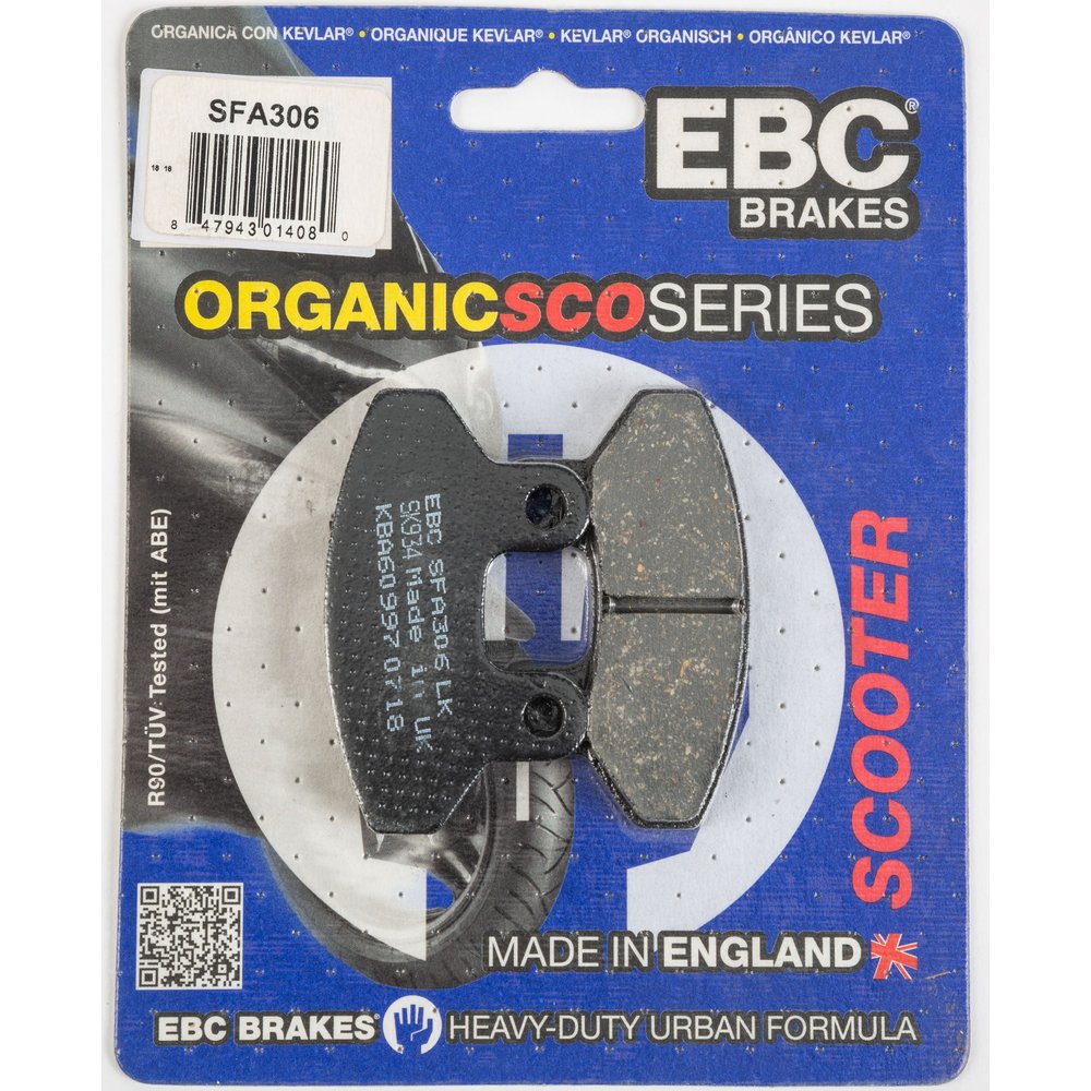 Brake Pads Sfa306 Organic