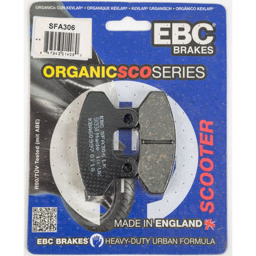 Brake Pads Sfa306 Organic