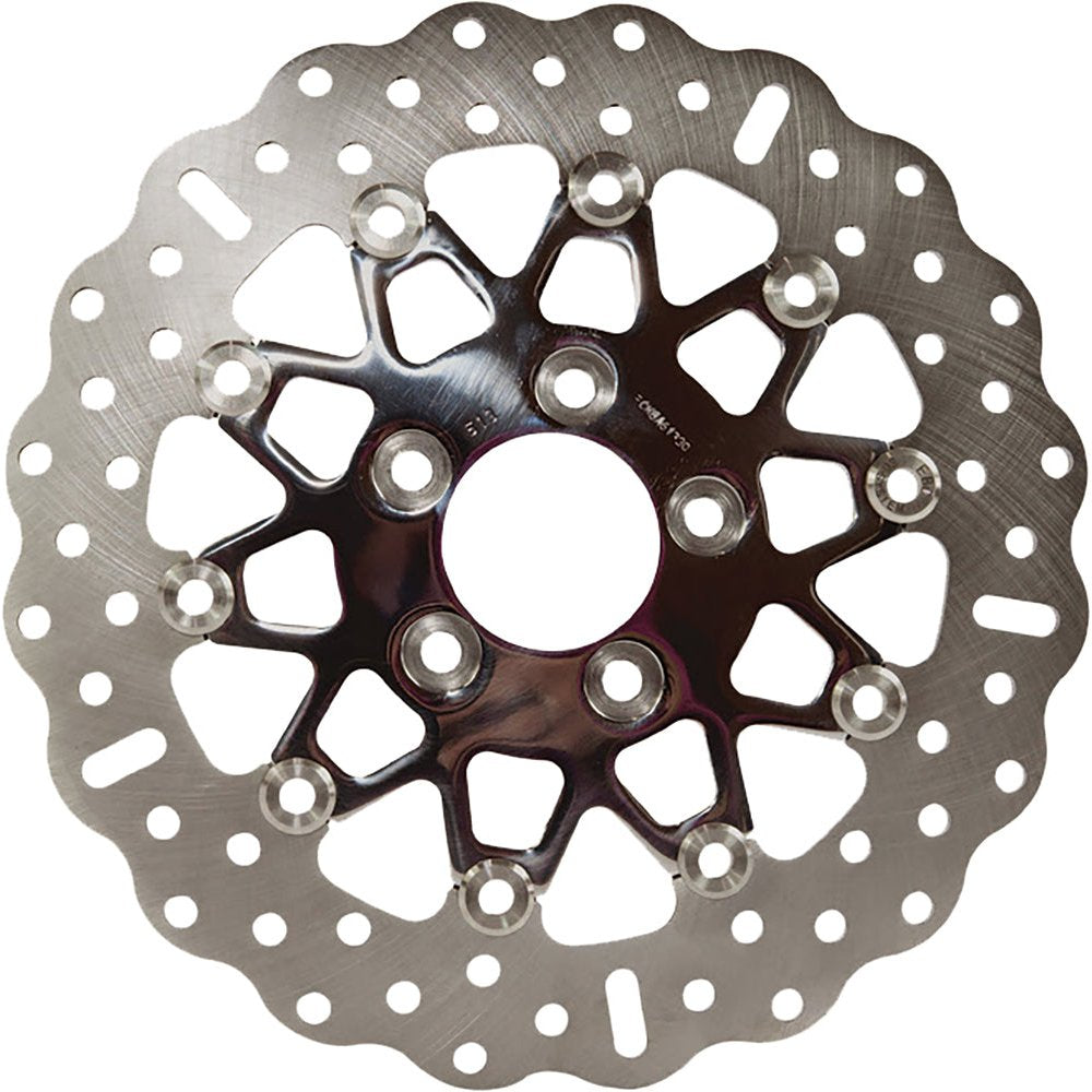 V Twin Street Rotor Fsd025cblk Floating 10 Spoke Front