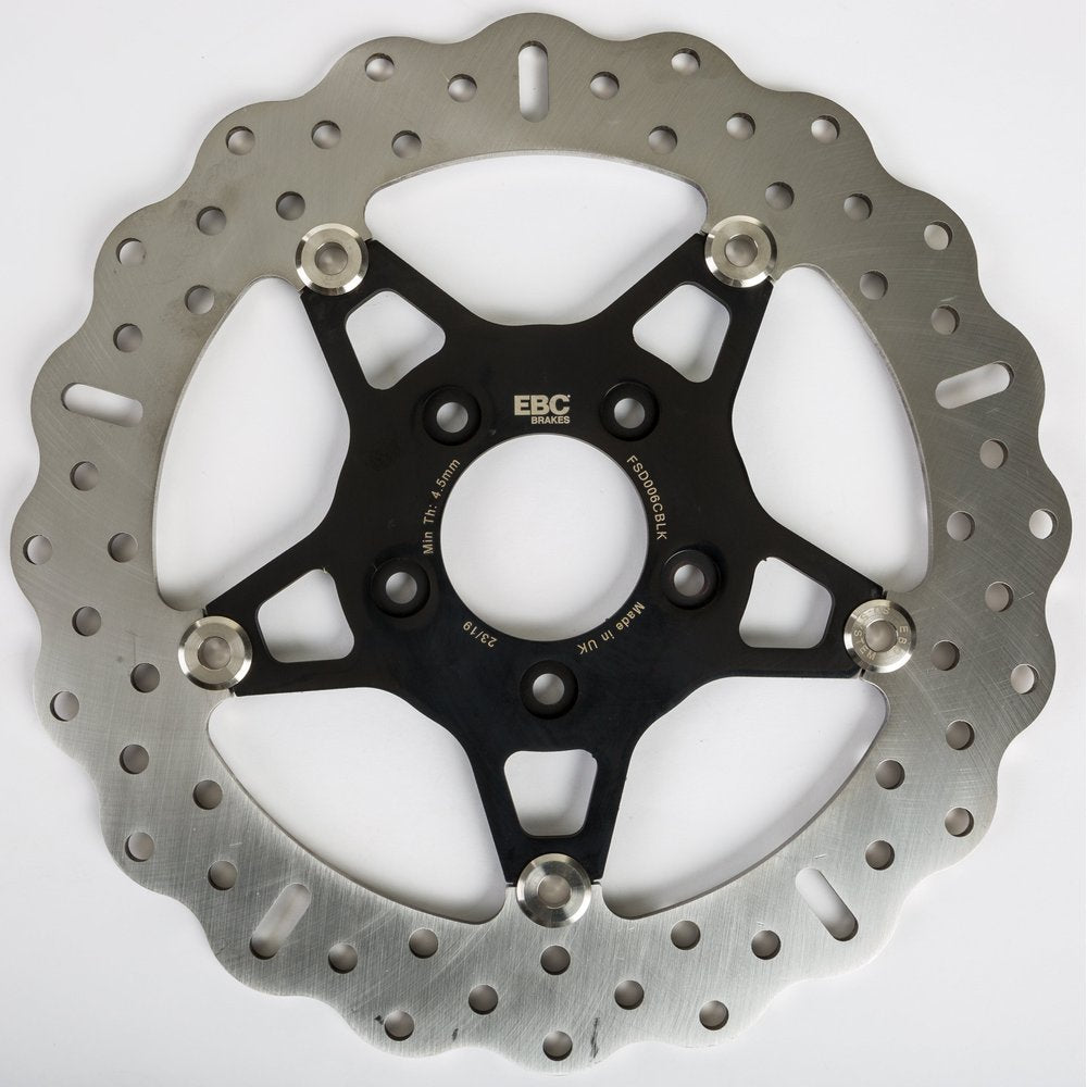 V Twin Street Rotor Fsd006cblk Floating 5 Spoke Front