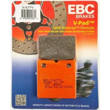 Brake Pads Fa77v Semi Sintered V Series