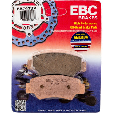 Brake Pads Fa747sv Severe Duty Sv Series