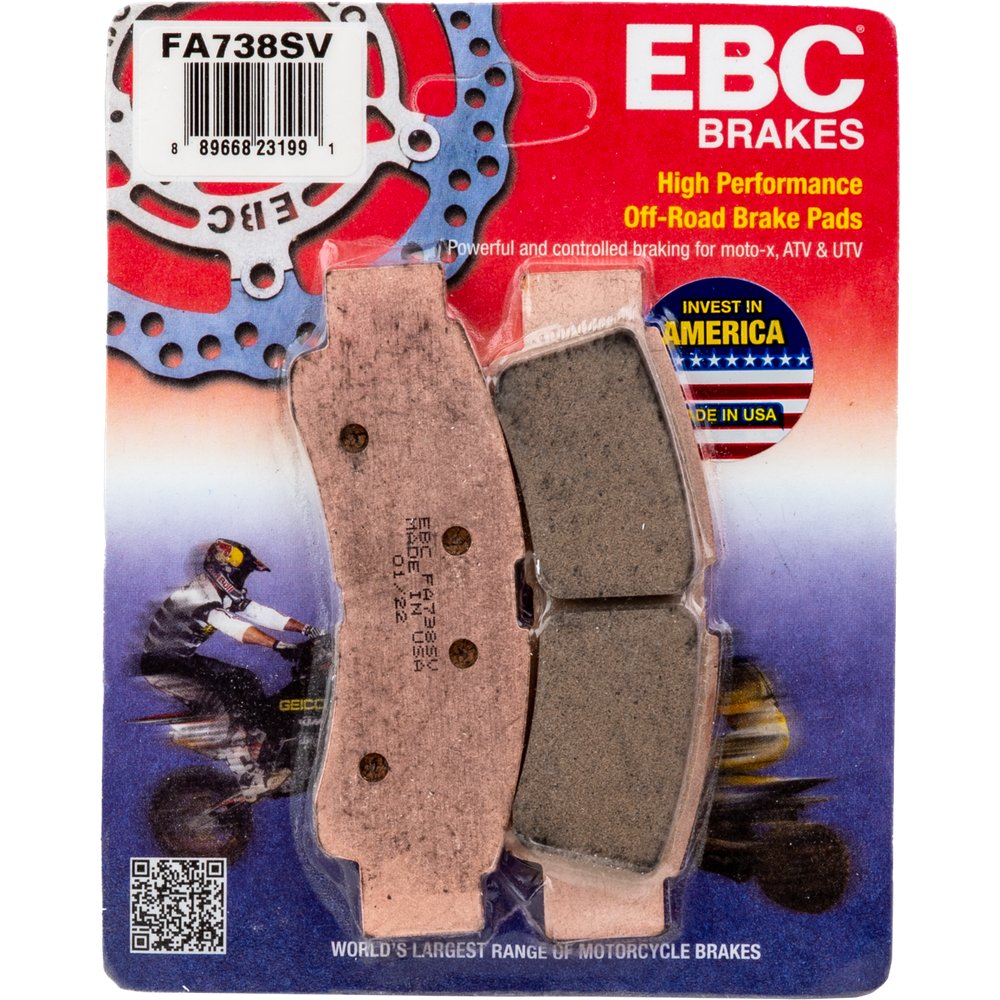 Brake Pads Fa738sv Severe Duty Sv Series