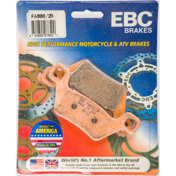 Brake Pads Fa600/2r Sintered R Series
