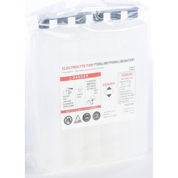 Electrolyte Pack Ytx20l Bs Ea/ Acid Pack Ytx20(l)bs