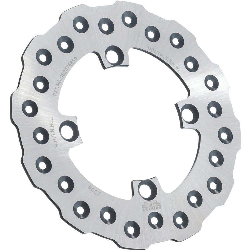 Rear Brake Rotor Ss Self Cleaning Kaw