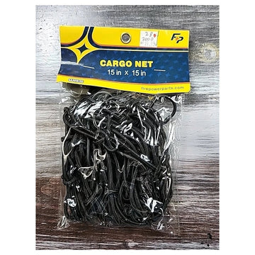 Fire Power Standard Cargo Net Black 15X15