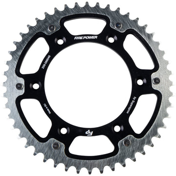 Fire Power Rear Sprocket Hybrid 48T Black / Silver
